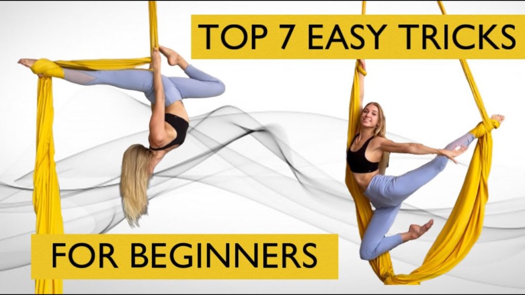 TOP 7 EASY TRICKS ON AERIAL SILKS FOR BEGINNERS Aerial Silks Lessons